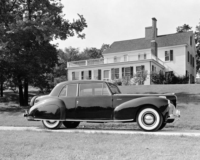This undated photo provided by the Ford Motor Co. shows the 1941 Lincoln Continental.