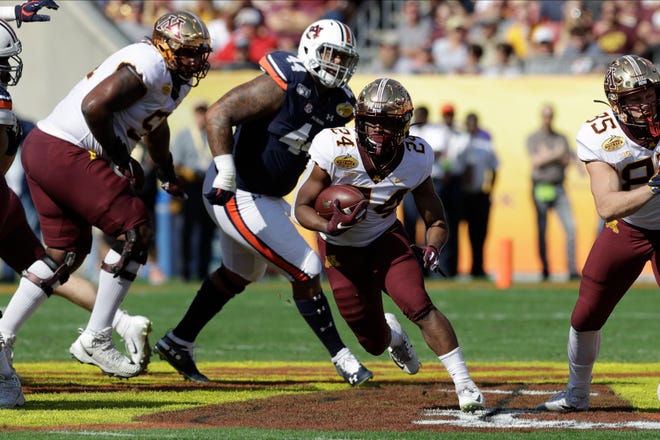 Minnesota – Mohamed Ibrahim, RB: After rushing for more than 1,100 yards as a freshman, Ibrahim saw his production drop last season as Rodney Smith and Shannon Brooks returned healthy. That duo is gone, though, and Ibrahim should revert back to the level he was two seasons ago as P.J. Fleck continues to build momentum in Minneapolis.