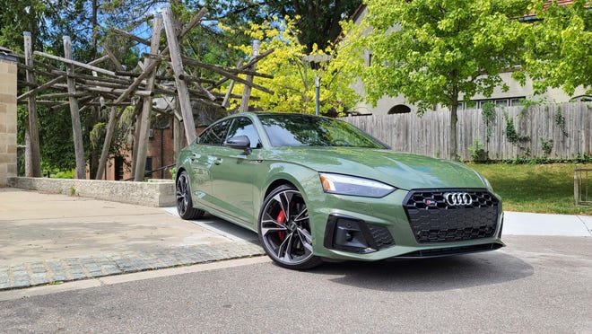The 2020 Audi S5 Sportback is a size smaller than the Audi A7 Sportback that established Audi as a leading design brand.