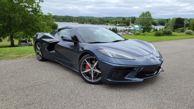 The 2020 Chevy Corvette made for a nice trip car to northern Michigan's lake country.