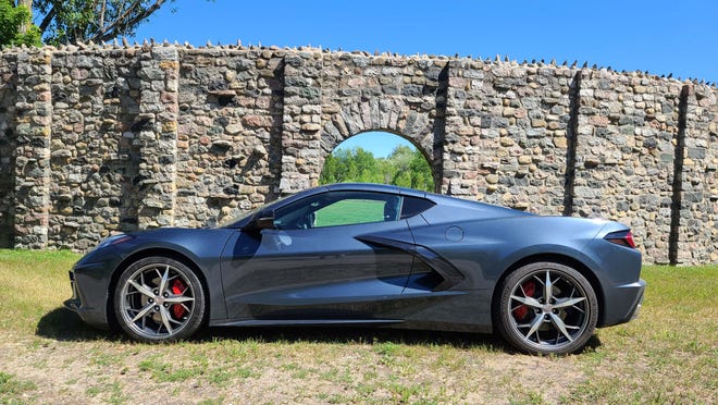 King 'Vette. For a fraction of the price of European exotics, the 2020 Chevy Corvette puts up similar performance numbers, like a 2.9-second 0-60 mph time.
