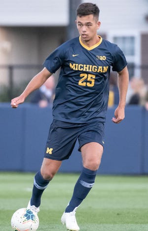 Michigan defender Jackson Ragen was selected in the second round by the Chicago Fire.