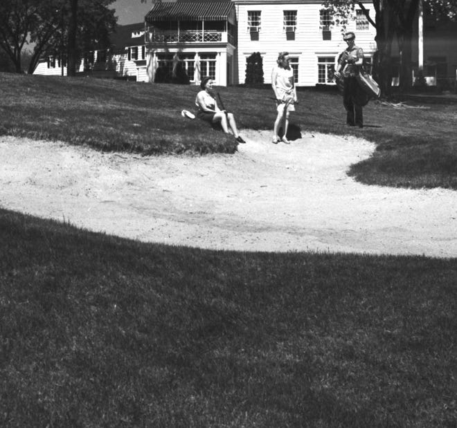 Oakland Hills Country Club during the 1961 U.S. Open.